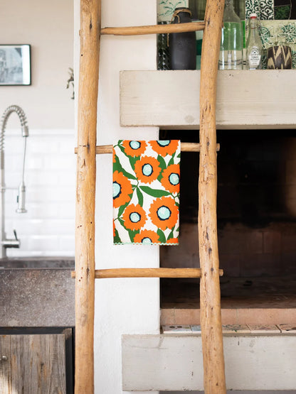 Lynette Reed Poppy Tea Towel - Petal A