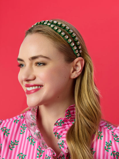Rhinestone Double Headband
