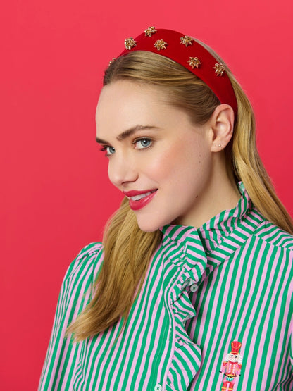 Velvet Gift Bow Headband