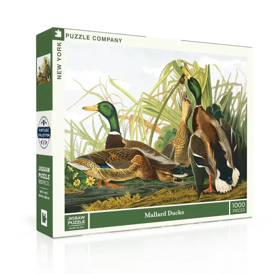 Mallard Ducks - 1000 Piece Jigsaw Puzzle