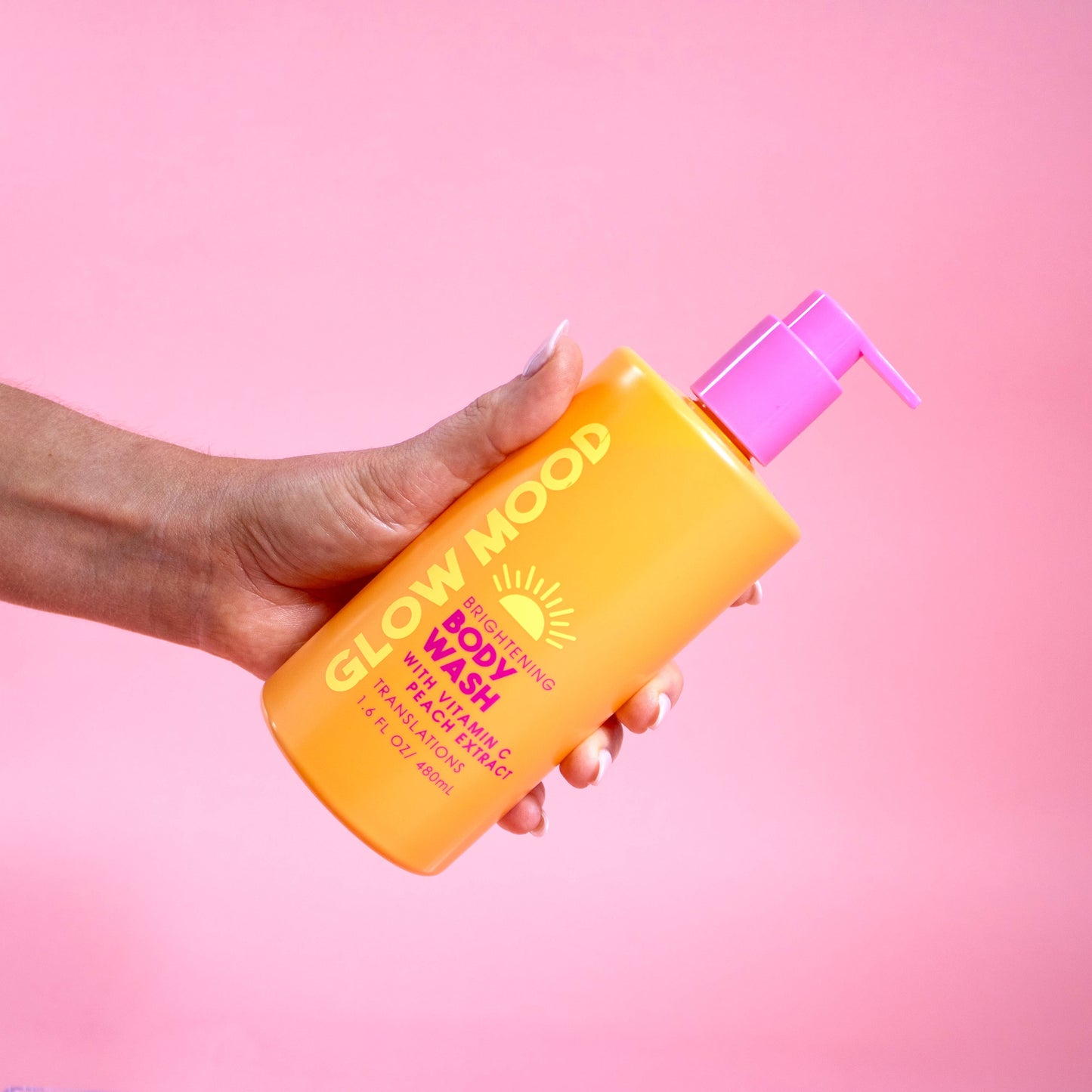Peach & Mint Brightening Body Wash