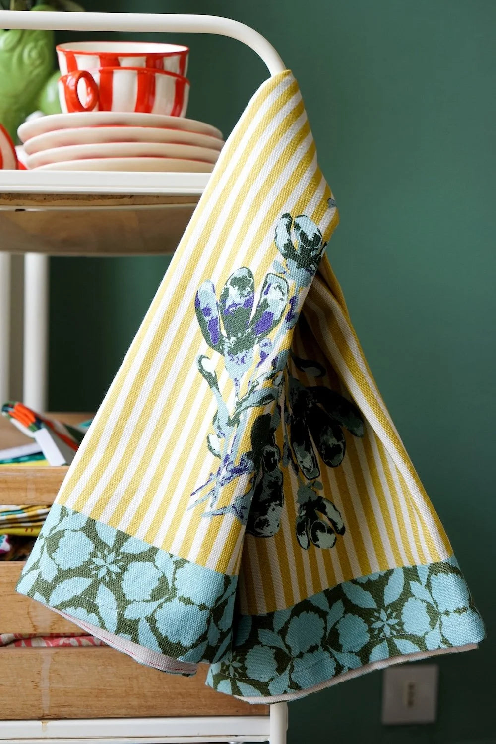 Lynette Reed Botanical Tea Towel - Sylvie