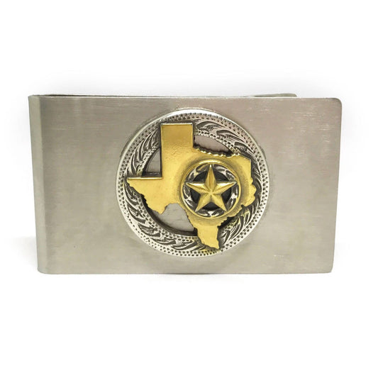 State of Texas Money Clip - Two-Tone