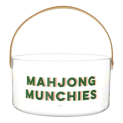Mahjong Munchies Acrylic Bucket