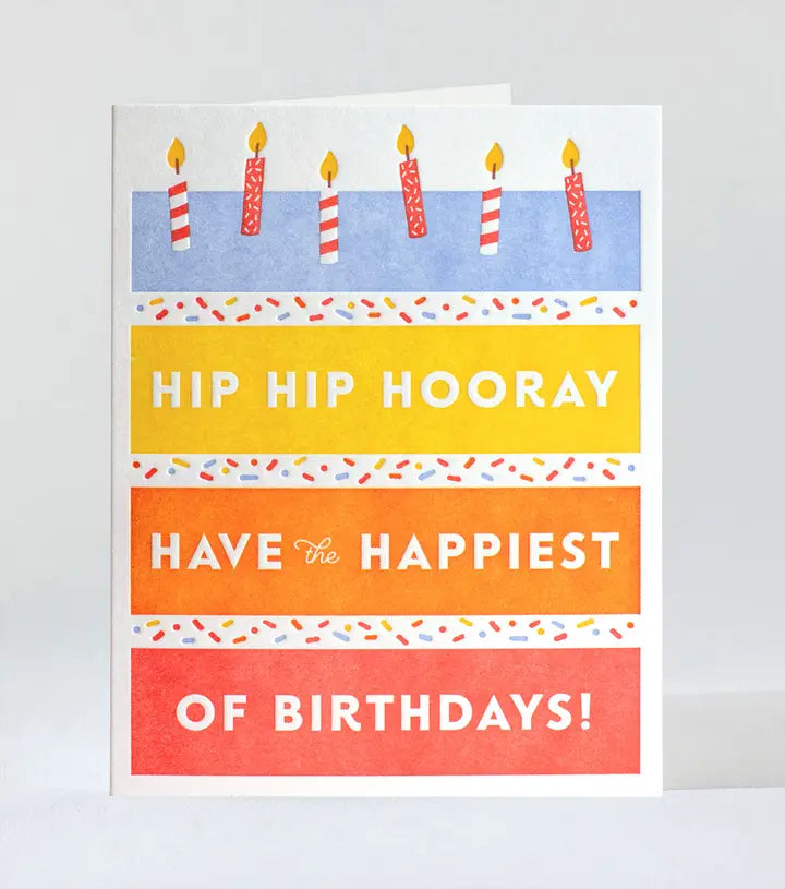 Hip Hip Hooray Birthday Card!