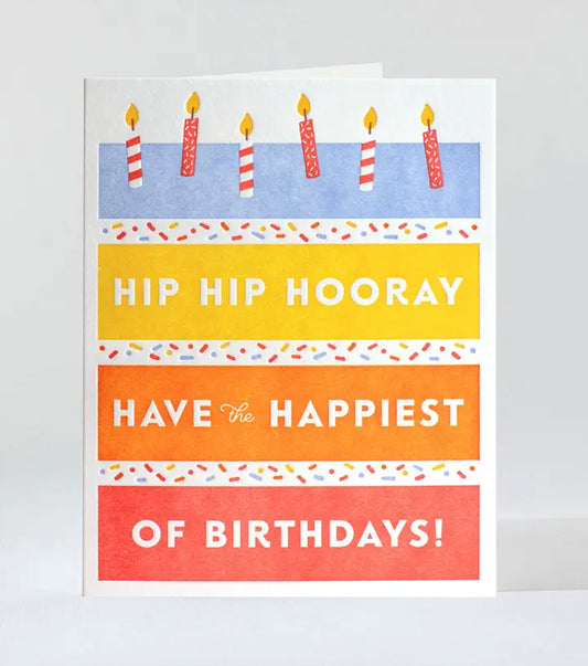 Hip Hip Hooray Birthday Card!