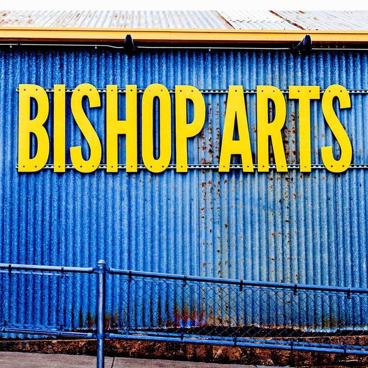 Bishop Arts Sign Coaster