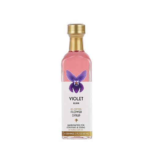 Violet Elixir Flower Syrup - 2oz