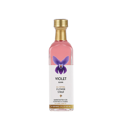 Violet Elixir Flower Syrup - 2oz