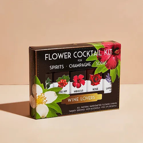 Wine Lovers Floral Elixir Cocktail Kit