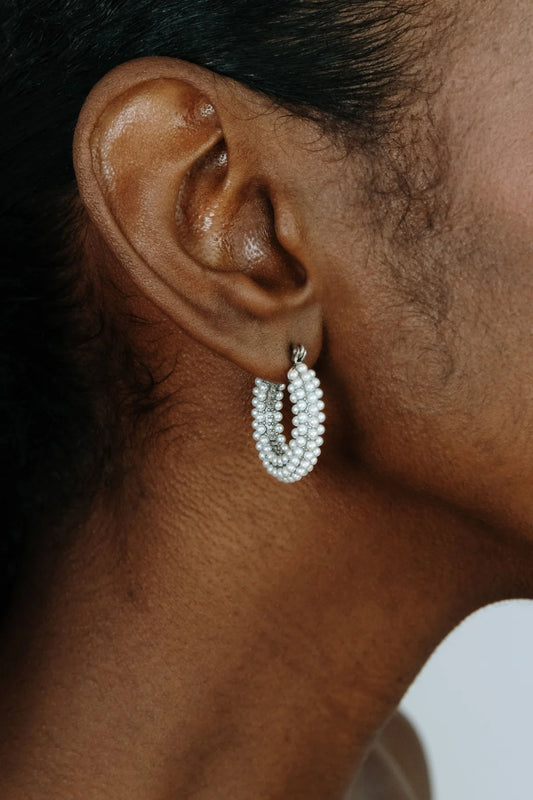Marrin Costello: Audrey Pearl Hoops