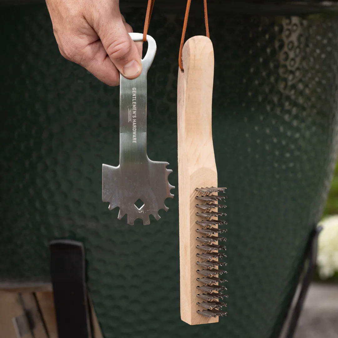 "BBQ Care Kit" Grill Scraper & Wire Brush