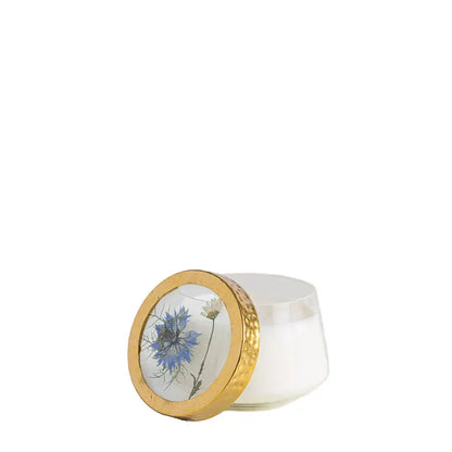 Pressed Floral Candle - Sea Salt Mist