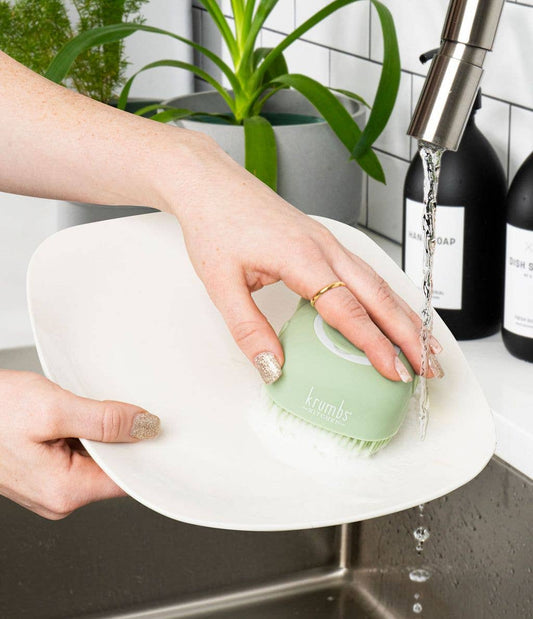 Silicone Dish Scrubber by KrumbsKitchen®