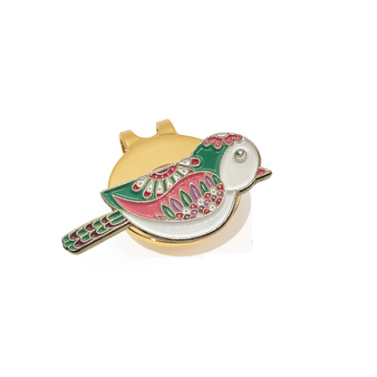 Birdie Women's Golf Ball Marker with Hat Clip