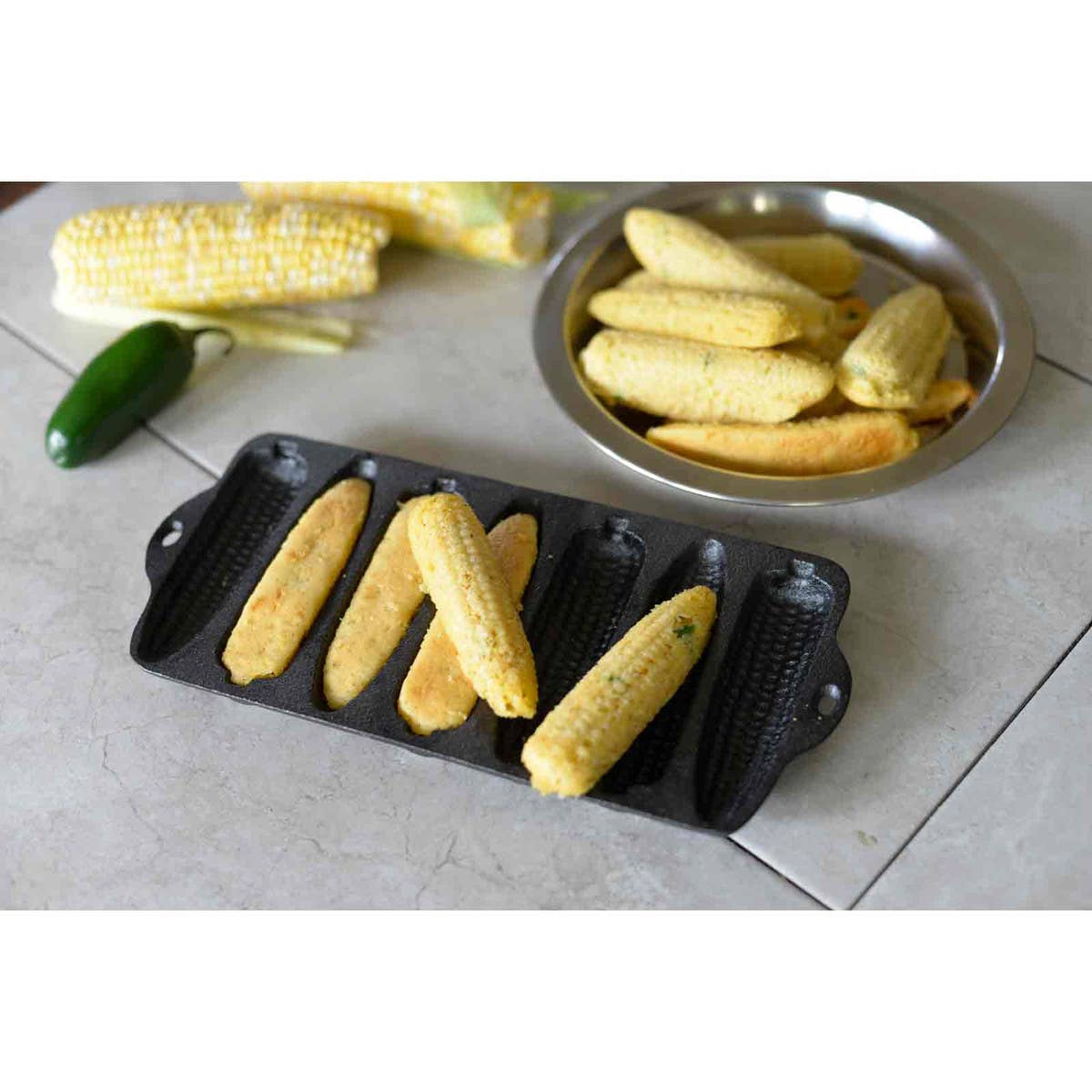 Cast Iron Corn Bread Loaf Pan