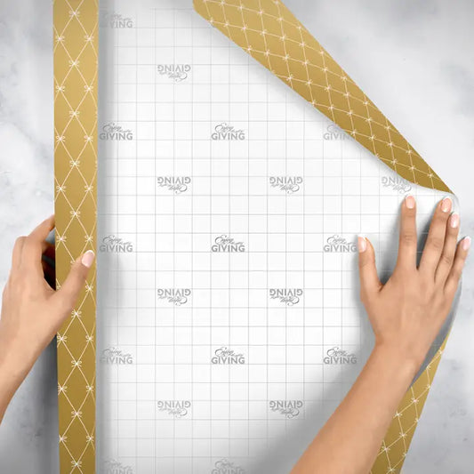 Beautiful Bows Gold - Gift Wrap Rolls