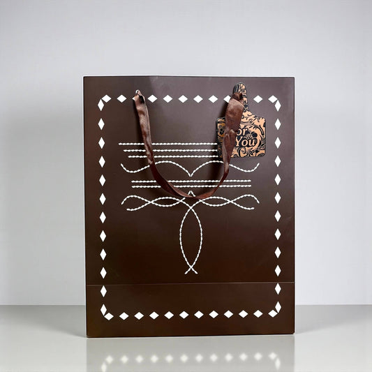 Boot Stitch Gift Bag