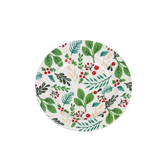 Melamine Dinner Plate, Holiday Greenhouse - 11"