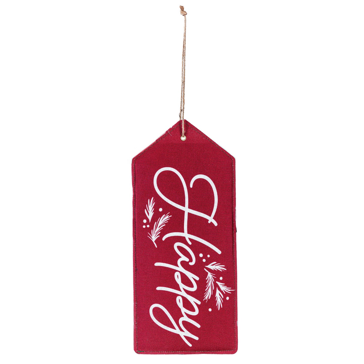 Merry, Happy Reversible Door Tag