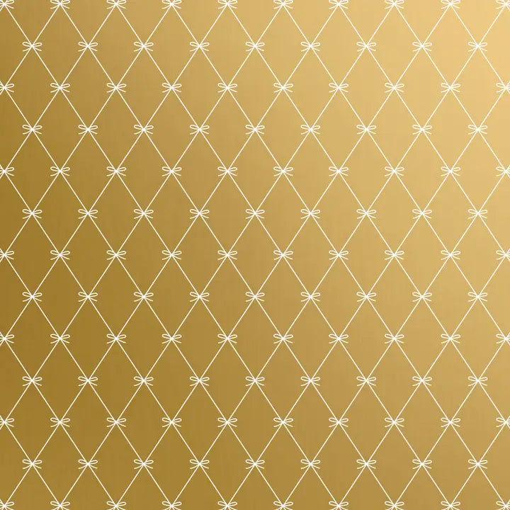 Beautiful Bows Gold - Gift Wrap Rolls