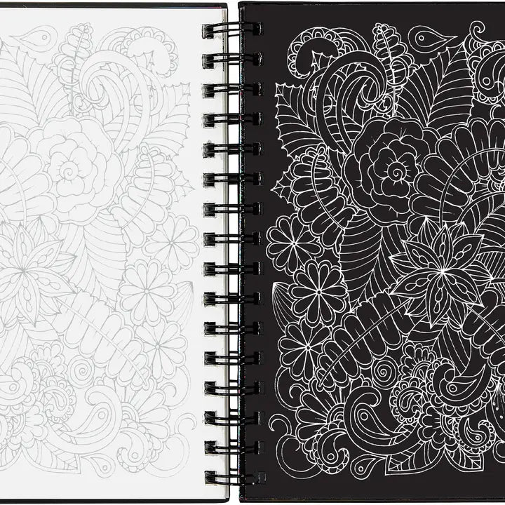 Peter Pauper Press Inc. Scratch & Sketch Extreme Flowers