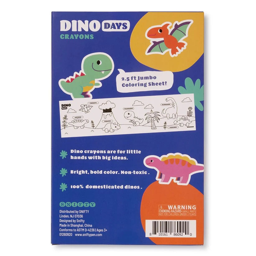 Dino Days Crayons