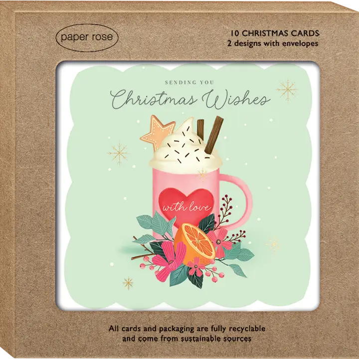 Cozy Christmas Boxed Cards - 10
