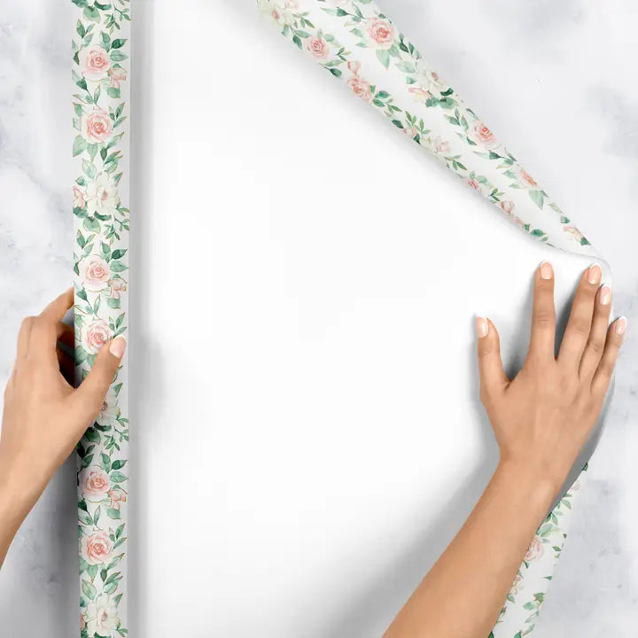 Pink Roses - Gift Wrap Rolls