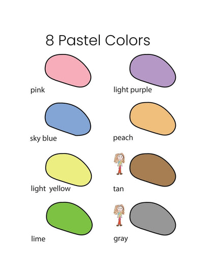 16 Rock Colors in a Muslin Bag