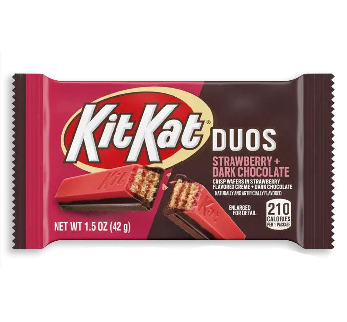 Kit Kat DUOS Strawberry + Dark Chocolate