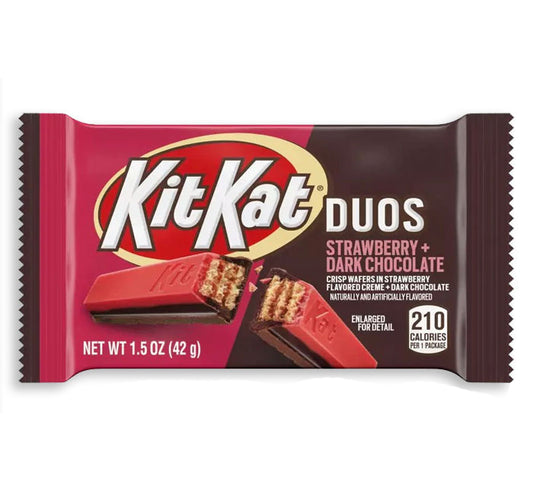 Kit Kat DUOS Strawberry + Dark Chocolate