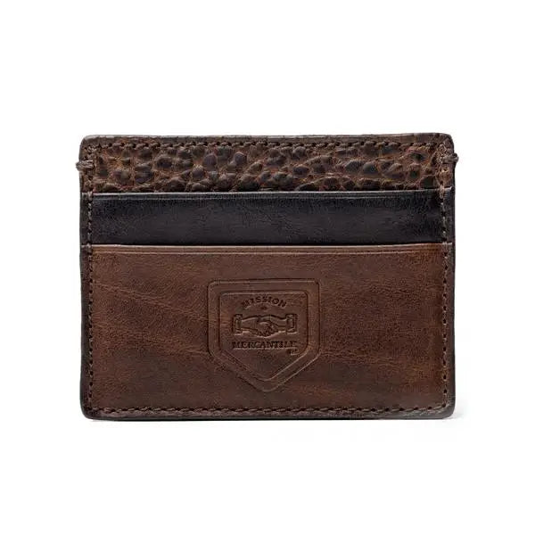 Mission Mercantile Leather Goods Theodore Leather Front Pocket Wallet