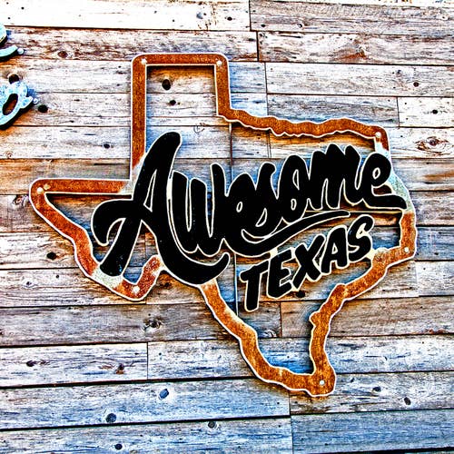 Awesome Texas Ceramic Coaster