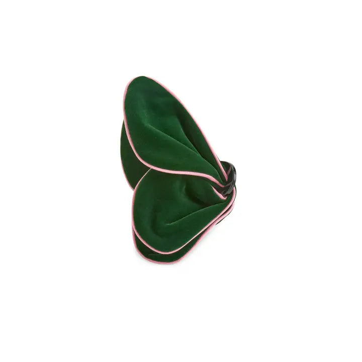 Velvet Butterfly Claw Clip