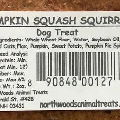 Pumpkin Squash Dog Squirrel Treat