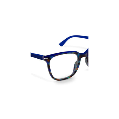 Cobalt Tortoise/Blue Dante Blue Light Reader Glasses by Peepers