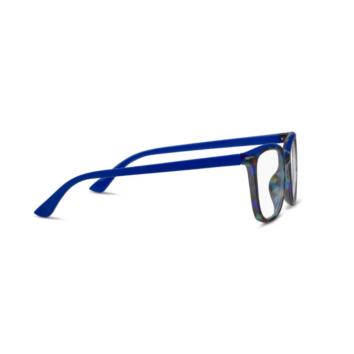 Cobalt Tortoise/Blue Dante Blue Light Reader Glasses by Peepers