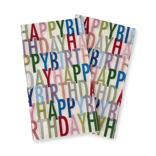 Bright Happy Birthday Napkins