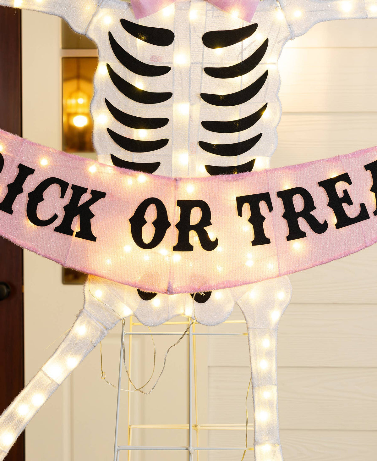 Lighted Skeleton Halloween Outdoor Decor