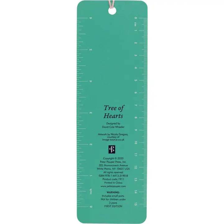 Tree of Hearts Beaded Bookmark