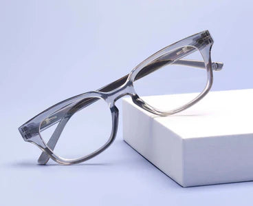 Clive Gray Blue Light Reader Glasses by Peepers
