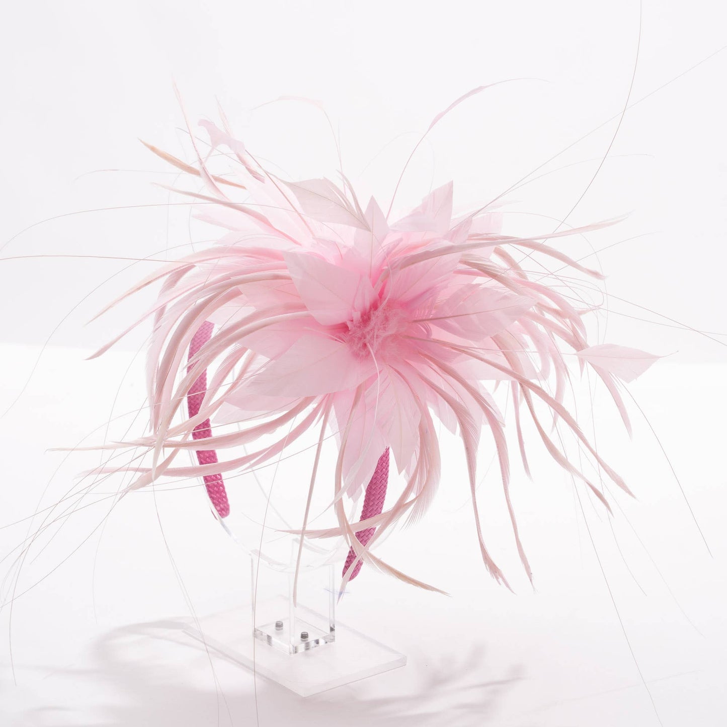 Double Feather Fascinator