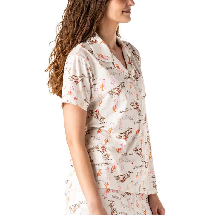Hello Mello Hold Your Horses PJ Shirt