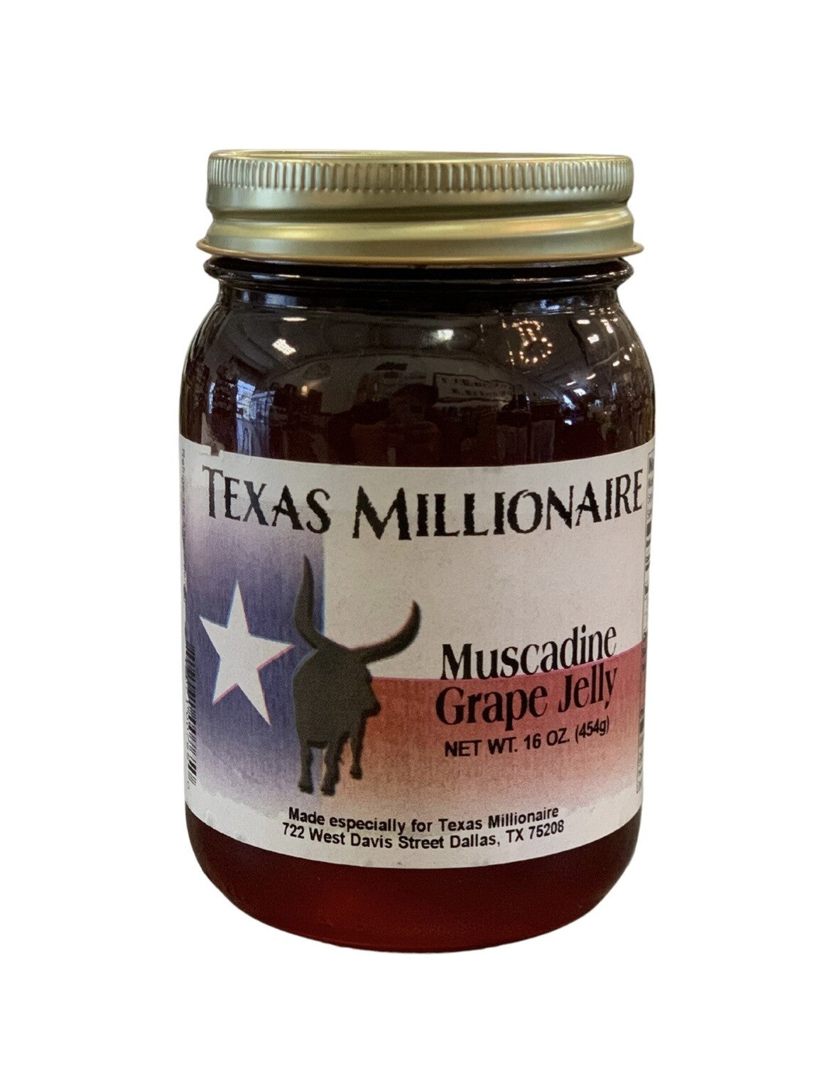 Texas Millionaire Muscadine Grape Jelly