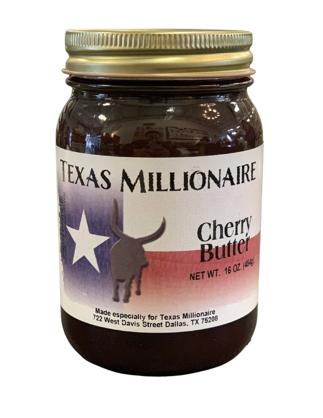 Texas Millionaire Cherry Butter Spread - 16oz
