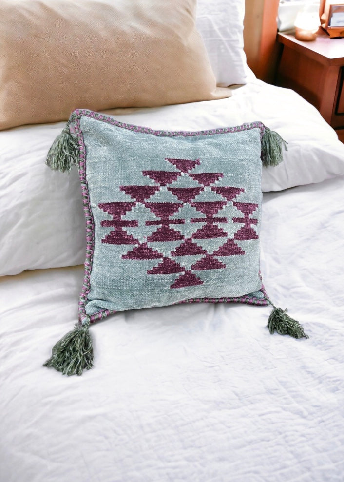 Handwoven Decorative Pillow