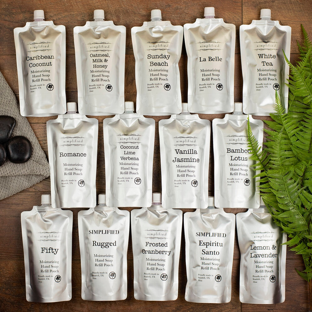 Simplified Moisturizing Hand Soap and Refill Pouches