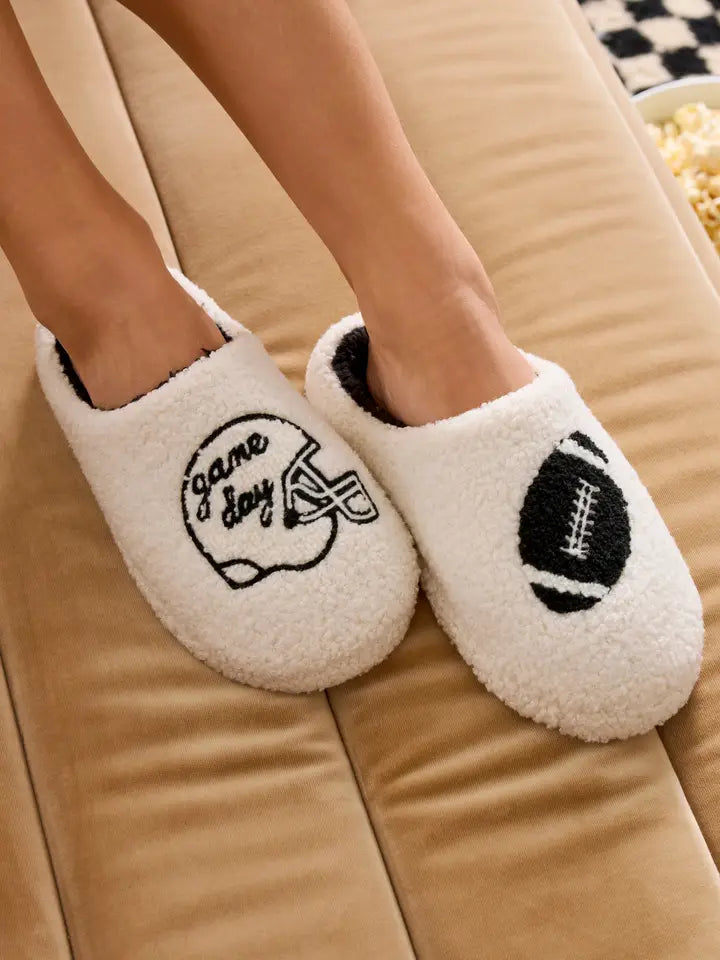 Helmet Game Day Slippers