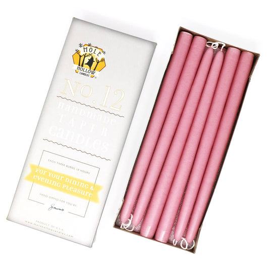 Dusty Rose - Taper Candles